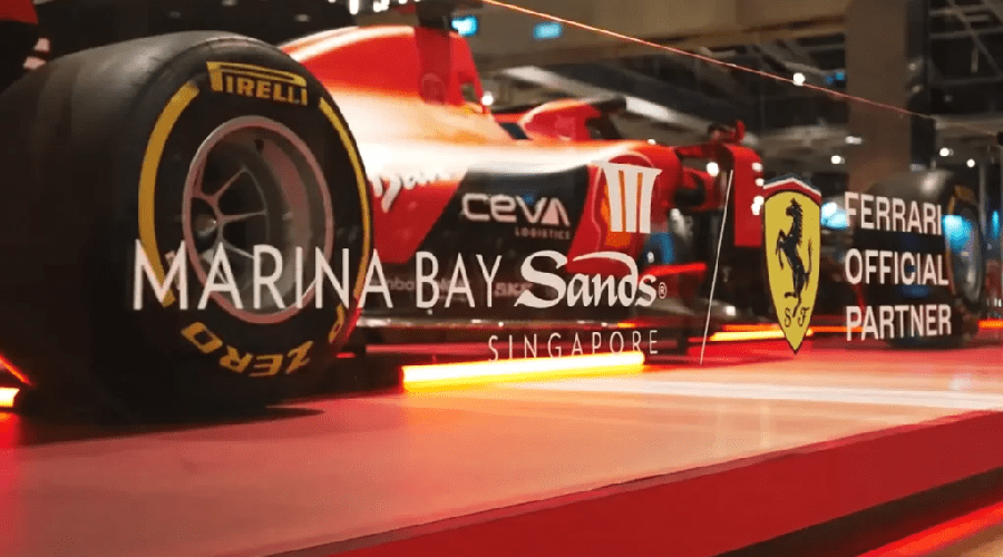 Marina Bay Sands and Scuderia Ferrari agree F1 partnership