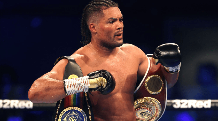 BetVictor was revealed as Joe Joyce's official betting partner.